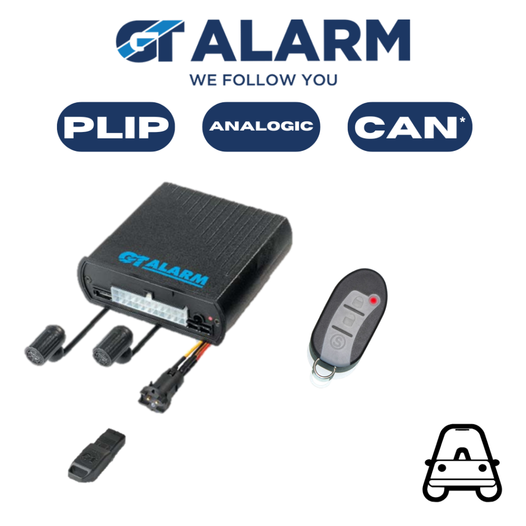 GT906 – ALLARME ANALOGICO PLIP + RADIOCOMANDO GT889 (CAN BUS SOLO PER VEICOLI FINO AL 2014)