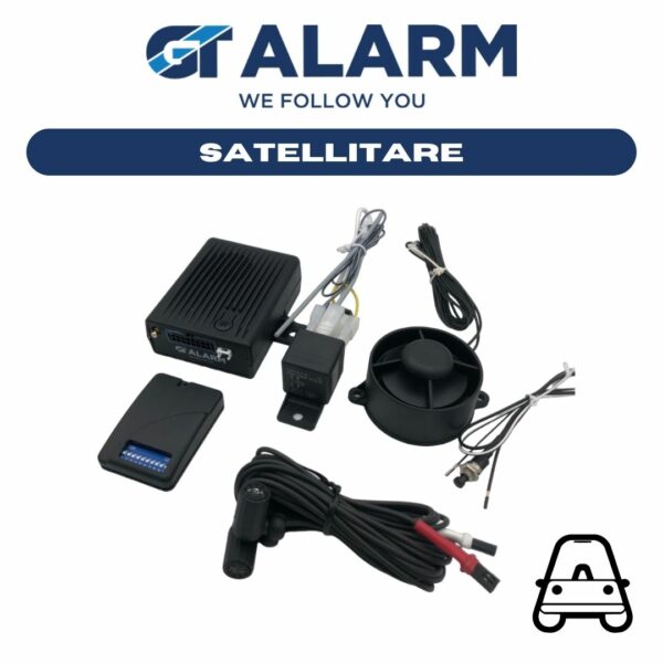 GT999.37I - SATELLITARE CON 1 ANNO DI CENTRALE OPERATIVA LIVE