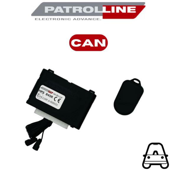 HPS845/55 + HPA977 - ALLARME CAN BUS + TRANSPONDER CON PROTEZIONE ANTI DUPLICAZIONE CHIAVI