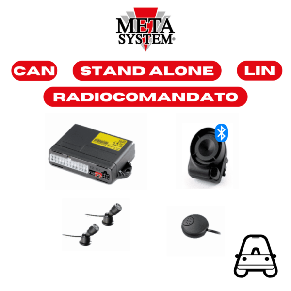 AMS052 - ALLARME EVO CAN CON SIRENA BLUETOOTH M07