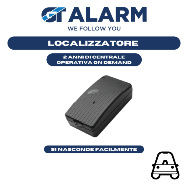 GT995TNR - SHADOW - LOCALIZZATORE GPS PORTATILE - GT SHADOW - NON NECESSITA INSTALLAZIONE, FACILE DA NASCONDERE NEL PROPRIO VEICOLO CON 2 ANNI DI CENTRALE OPERATIVA ONDEMAND