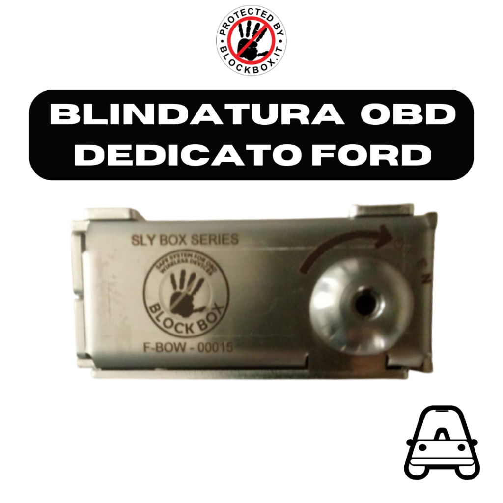 BLOCKBOX F-BOW BLINDATURA PER PORTA OBD DEDICATO FORD